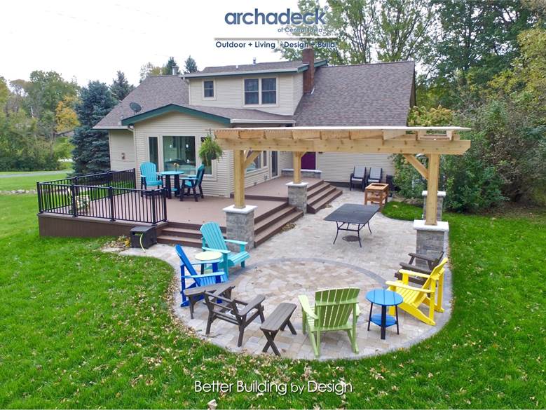 pergola builder clive central iowa